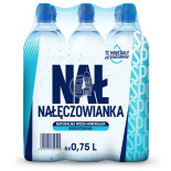 Woda mineralna NAŁĘCZOWIANKA, niegazowana, 0,75l, kaucja