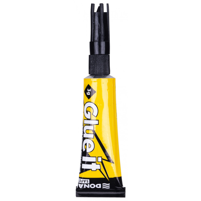 Klej błyskawiczny DONAU SAFETY Glue it, 3g, bliste