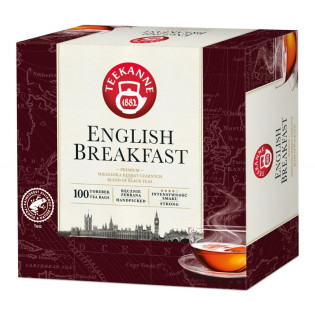 Herbata TEEKANNE English Breakfast, 100 torebek