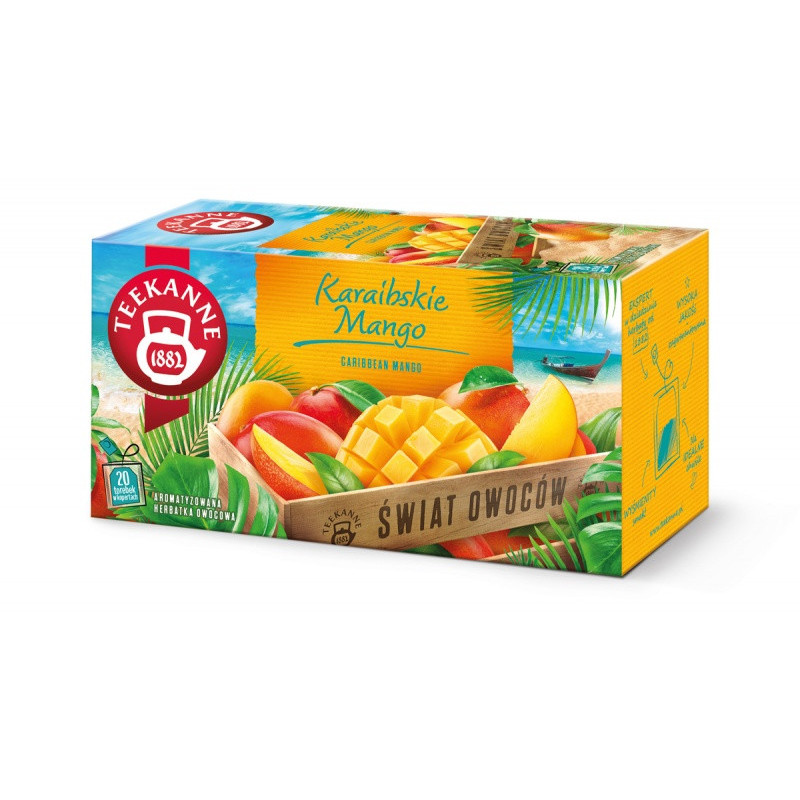 Herbata TEEKANNE World Of Fruits, karaibskie mango