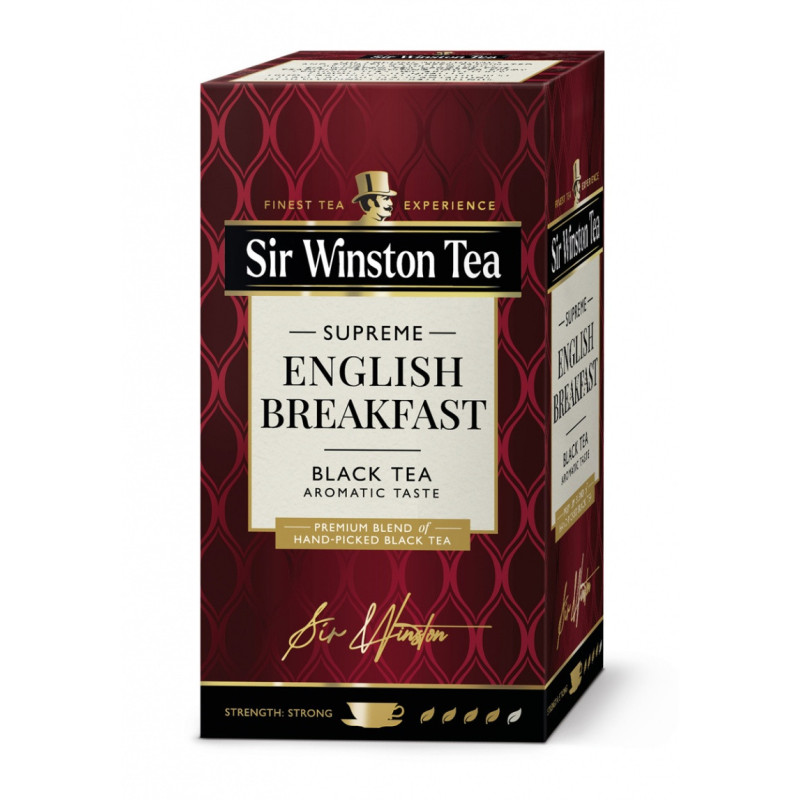 Herbata SIR WINSTON Supreme English Breakfast, 20