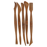 Szpatułki modelarskie JOVI, 5 szt., mix kształtów,