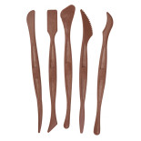 Szpatułki modelarskie JOVI, 5 szt., mix kształtów,