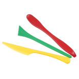 Szpatułki modelarskie JOVI, 3 szt., mix kształtów,