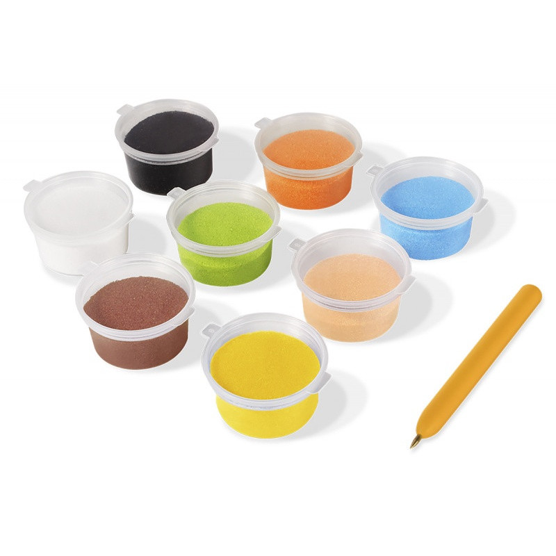 Zestaw do malowania piaskiem JOVI Play&Fun, zwierz