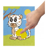 Zestaw do malowania piaskiem JOVI Play&Fun, zwierz