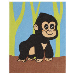 Zestaw do malowania piaskiem JOVI Play&Fun, zwierz