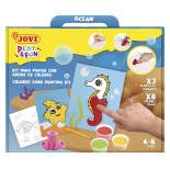 Zestaw do malowania piaskiem JOVI Play&Fun, ocean