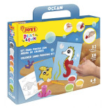 Zestaw do malowania piaskiem JOVI Play&Fun, ocean