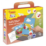 Zestaw do malowania piaskiem JOVI Play&Fun, pojazd