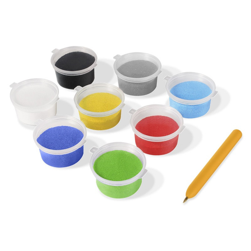 Zestaw do malowania piaskiem JOVI Play&Fun, pojazd