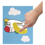 Zestaw do malowania piaskiem JOVI Play&Fun, pojazd