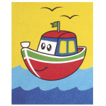 Zestaw do malowania piaskiem JOVI Play&Fun, pojazd