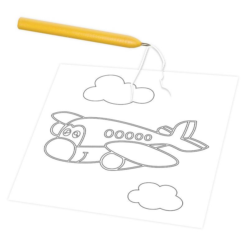 Zestaw do malowania piaskiem JOVI Play&Fun, pojazd