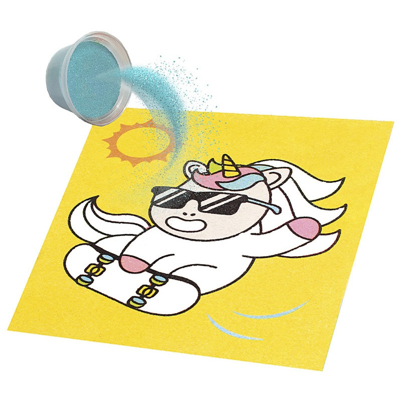 Zestaw do malowania piaskiem JOVI Play&Fun, jednor