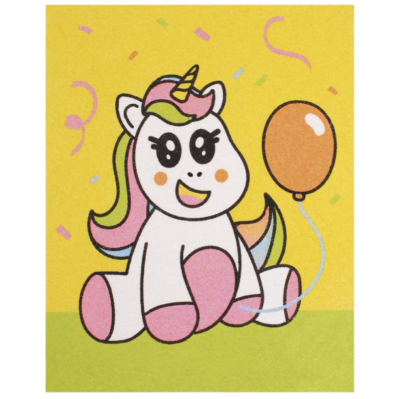 Zestaw do malowania piaskiem JOVI Play&Fun, jednor