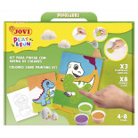 Zestaw do malowania piaskiem JOVI Play&Fun, dinoza