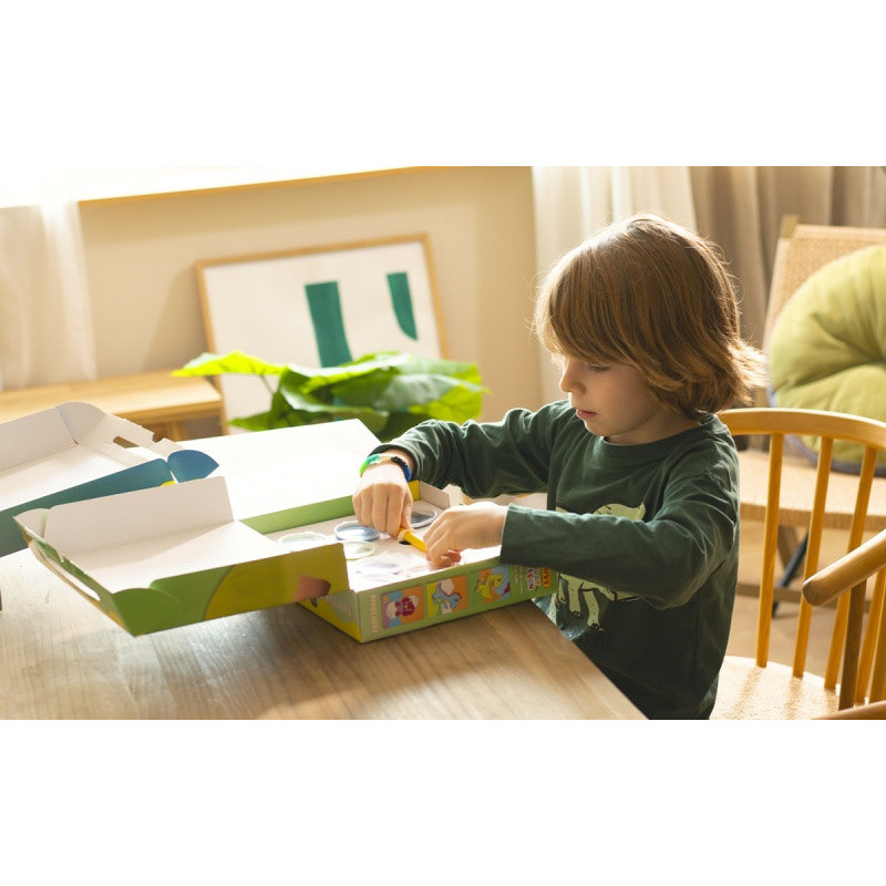 Zestaw do malowania piaskiem JOVI Play&Fun, dinoza