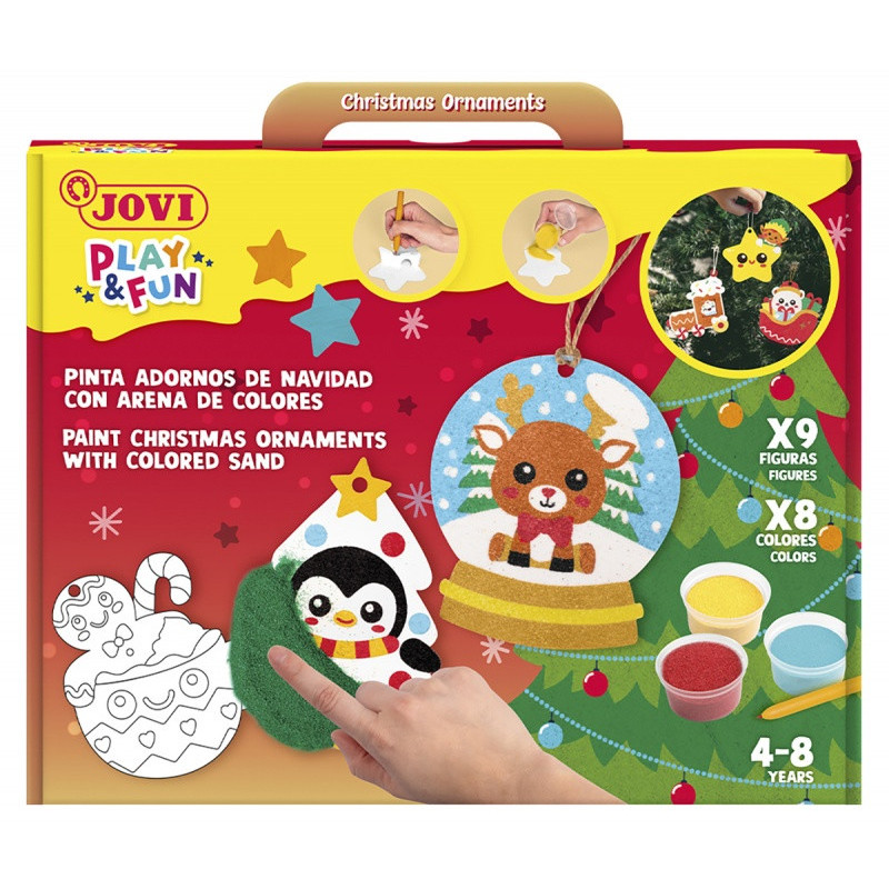 Zestaw do malowania piaskiem JOVI Play&Fun, Boże N