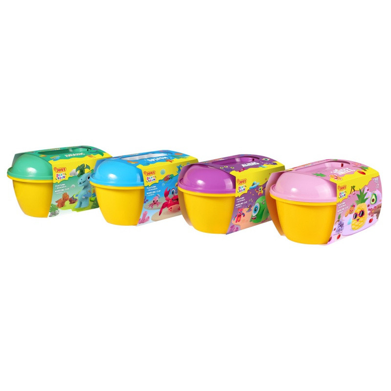 Zestaw plasteliny JOVI Play&Fun, dinozaury