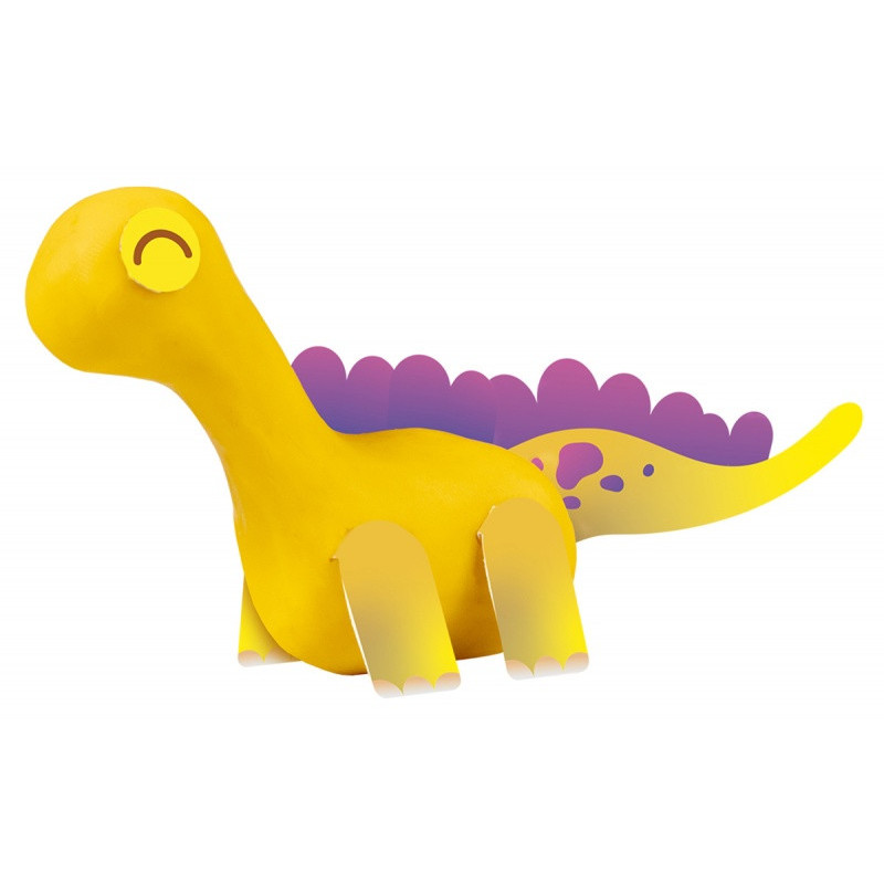 Zestaw plasteliny JOVI Play&Fun, dinozaury