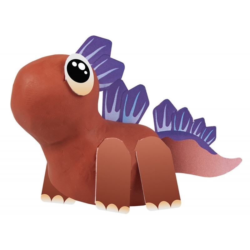 Zestaw plasteliny JOVI Play&Fun, dinozaury