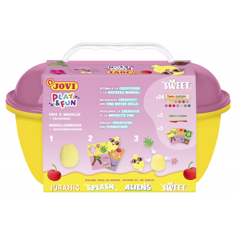 Zestaw plasteliny JOVI Play&Fun, owoce