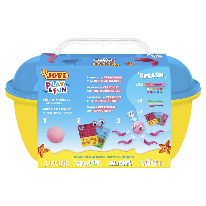 Zestaw plasteliny JOVI Play&Fun, zwierzęta wodne