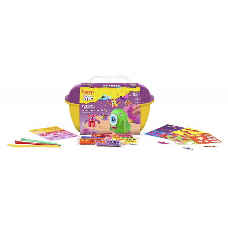 Zestaw plasteliny JOVI Play&Fun, kosmici