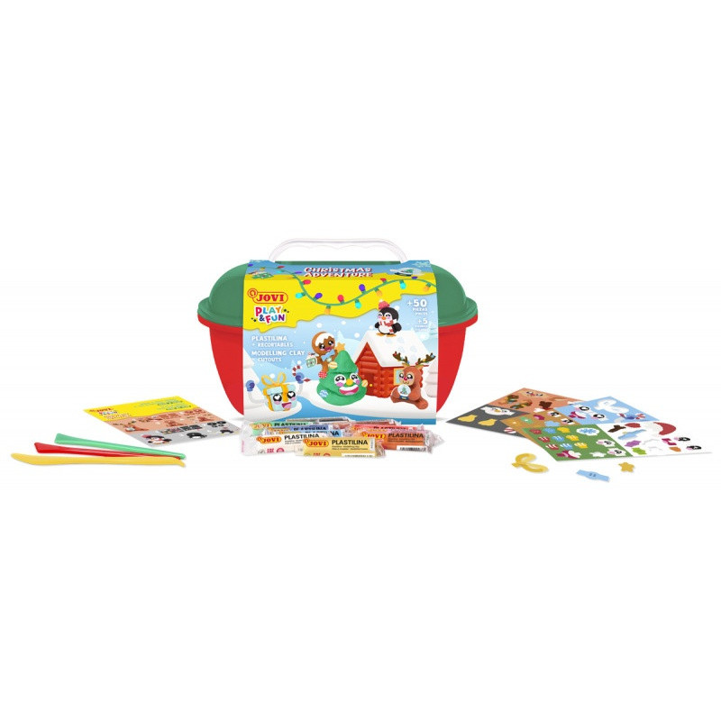 Zestaw plasteliny JOVI Play&Fun, Boże Narodzenie