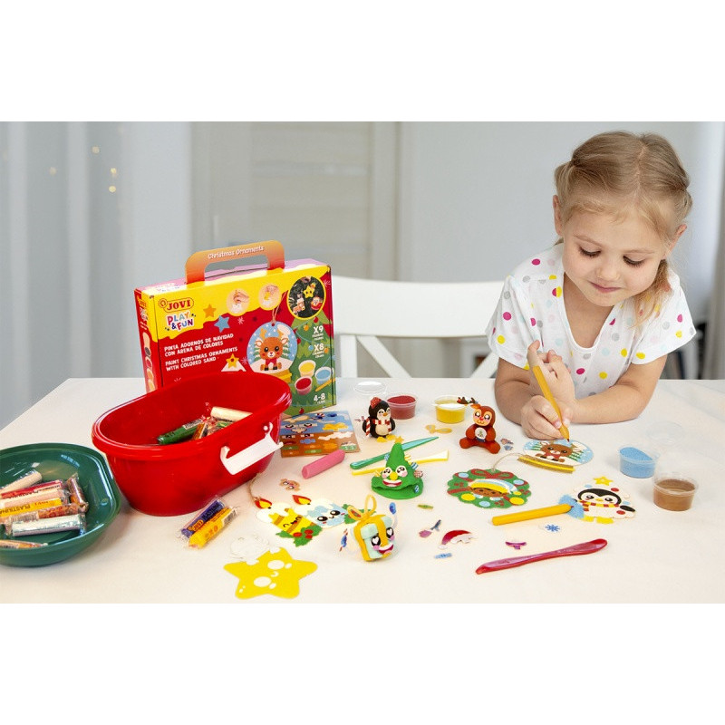 Zestaw plasteliny JOVI Play&Fun, Boże Narodzenie