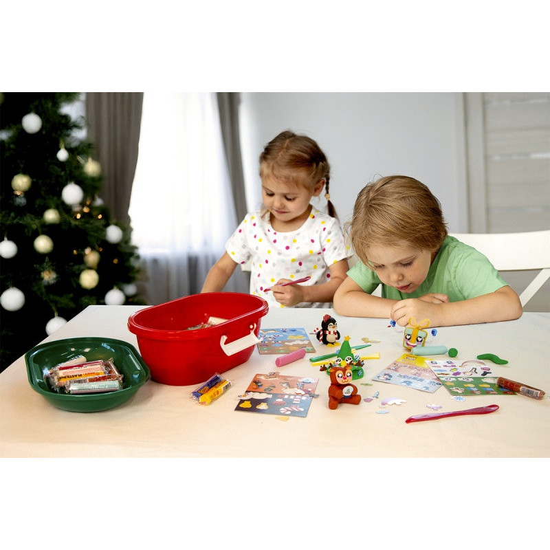 Zestaw plasteliny JOVI Play&Fun, Boże Narodzenie