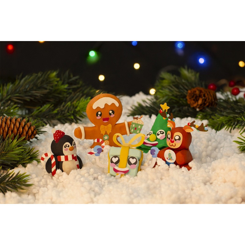 Zestaw plasteliny JOVI Play&Fun, Boże Narodzenie