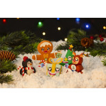 Zestaw plasteliny JOVI Play&Fun, Boże Narodzenie