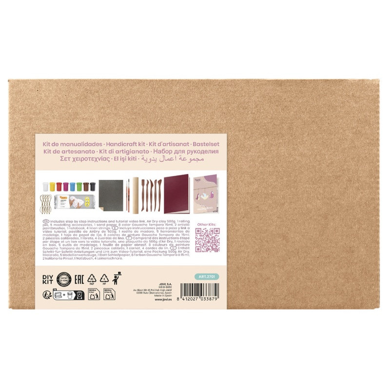 Zestaw do tworzenia ceramiki JOVI DIY, bez wypalan