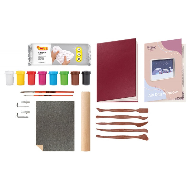 Zestaw do tworzenia ceramiki JOVI DIY, bez wypalan