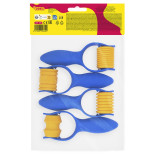 Wałki do mas plastycznych JOVI, 4 szt., mix kształ