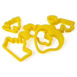 Wiaderko z foremkami do plasteliny JOVI, 24 szt.,