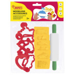 Akcesoria do modelowania JOVI, z wałkiem, 12 szt.,