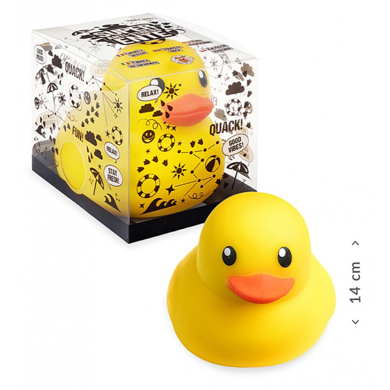 Gniotek antystresowy kaczka XXL TRENDHAUS TJA, żół