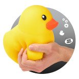Gniotek antystresowy kaczka XXL TRENDHAUS TJA, żół