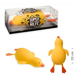 Gniotek antystresowy kaczka XXL pomoc natychmiasto