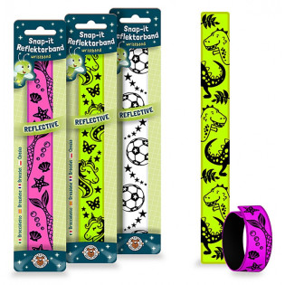 Bransoletka odblaskowa Snap-It TRENDHAUS CLASS-6,
