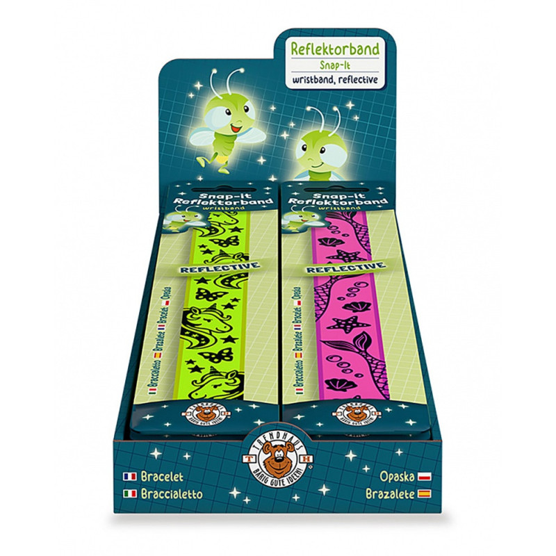 Bransoletka odblaskowa Snap-It TRENDHAUS CLASS-6,