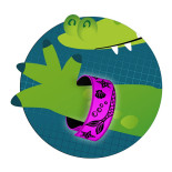 Bransoletka odblaskowa Snap-It TRENDHAUS CLASS-6,