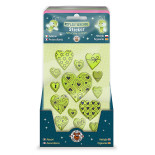 Naklejki odblaskowe TRENDHAUS CLASS-6, zielone