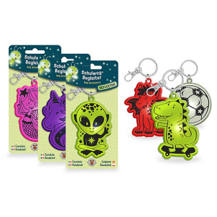 Odblaskowa zawieszka na drogę do szkoły TRENDHAUS