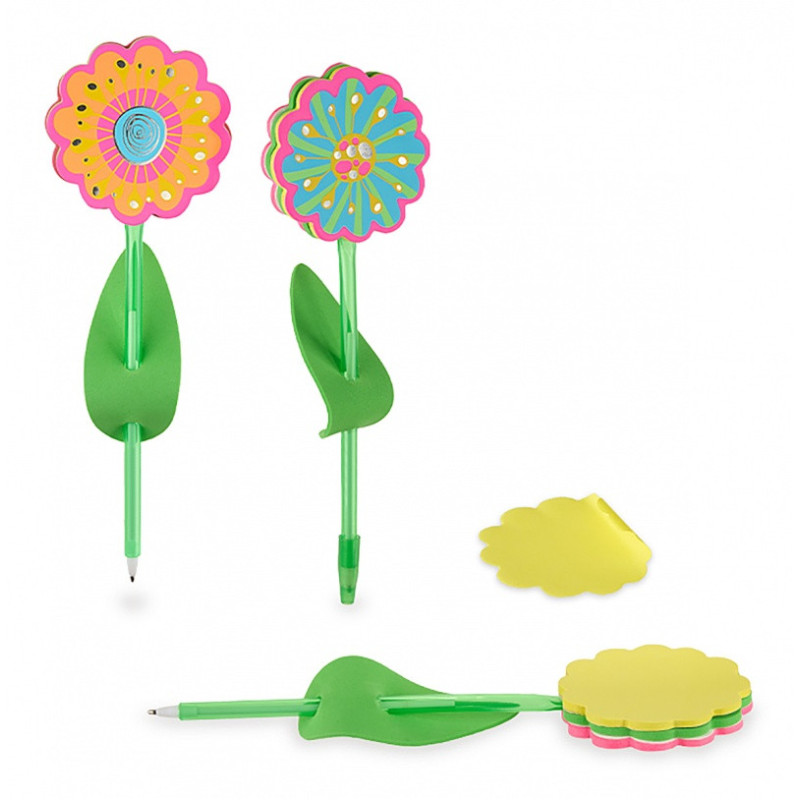 Długopis z karteczkami samoprzylepnymi w kształcie