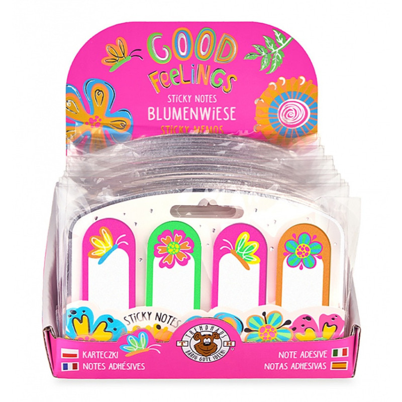 Karteczki samoprzylepne TRENDHAUS GF-6, mix koloró