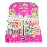 Mini długopisy żelowe TRENDHAUS GF-6, 6 szt., etui